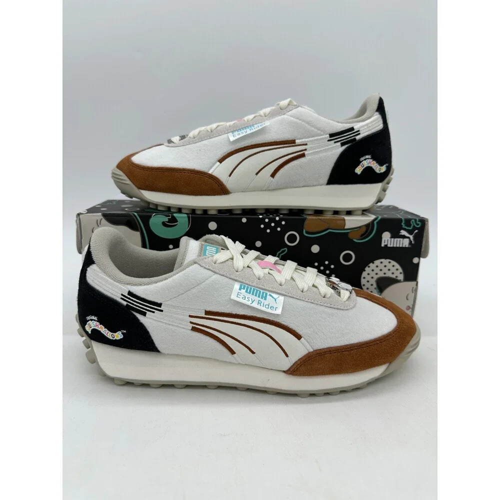 Puma Easy Rider Squishmallows Women's Size 7 White Athletic Shoes 405105 01